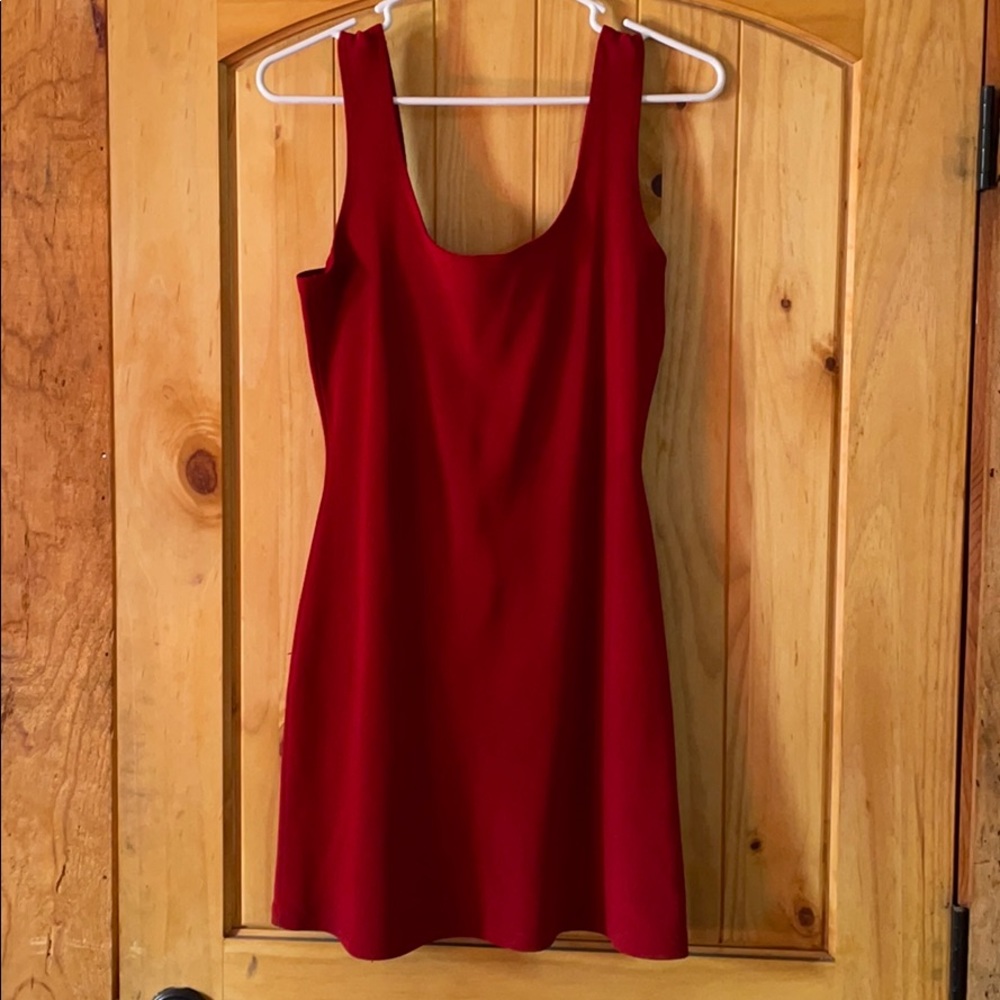 Red dress